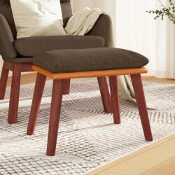 vidaXL Taburet, maro, 45x29, 5x35 cm, textil & piele ecologica GartenMobel Dekor (341482)