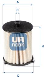 UFI filtru combustibil UFI 26.073. 00 (26.073.00)