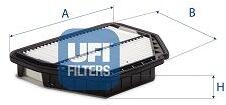 UFI Filtru aer UFI 30.552. 00 (30.552.00)