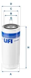 UFI filtru combustibil UFI 24.309. 00 (24.309.00)
