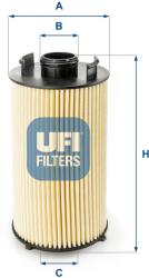 UFI Filtru ulei UFI 25.051. 00 (25.051.00)