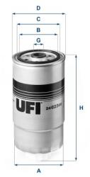 UFI filtru combustibil UFI 24.023. 00 (24.023.00)
