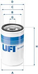 UFI Filtru ulei UFI 23.151. 00 (23.151.00)