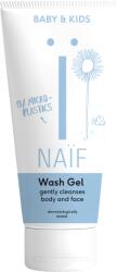 Naïf Tisztító és mosakodó gél gyermekeknek és csecsemőknek Baby & Kids (Cleansing Wash Gel) 200 ml