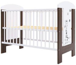 Hubners Patut Copii Hubners Calisto Girafa din Lemn 120x60cm +0luni Maro (PHCALGI12MA)