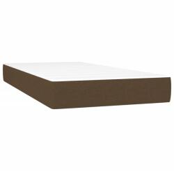 vidaXL sötétbarna szövet zsebrugós matrac gyerekeknek 80 x 160 cm 10.3 kg (4016538VidaXL)