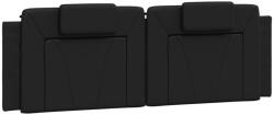 vidaXL fekete műbőr fejtámla párna 160 cm 1.85 kg (374797VidaXL)