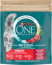 Purina One Sterilcat állateledel macskáknak marhával - 750 g