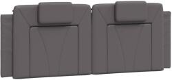 vidaXL szürke műbőr fejtámla párna 140 cm 1.7 kg (374793VidaXL)