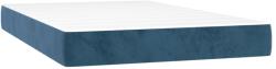 vidaXL sötétkék bársony zsebrugós ágymatrac 120x210x20 cm 20.5 kg (4016580VidaXL)
