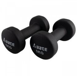 Yate súlyzó, neoprén 2 × 5 kg