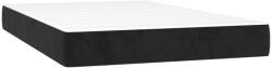 vidaXL fekete bársony zsebrugós ágymatrac 120 x 220 x 20 cm 21.75 kg (4016614VidaXL)
