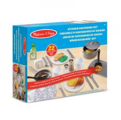 Melissa & Doug set de accesorii de bucătărie - 22 bucăți (6073118)