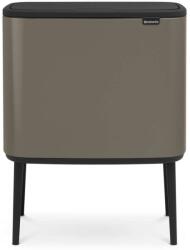Brabantia Bo Touch Bin Szelektív Kupa - 3x11L - Platinaszürke (BR316043)