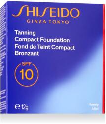 Shiseido Tanning Compact Foundation SPF 10 12 g árnyék Honey