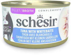 Schesir 12x70g Schesir Complements tonhal & szardella étrend-kiegészítő macskának