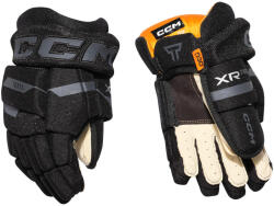 CCM Mănuși de hochei Tacks XR PRO Black/Graphite Grey Youth 9″