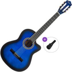 Pasadena PCC-10 Basic SET 4/4 Blue Burst Klasszikus gitár