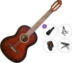 Valencia VC564 Premium SET 4/4 Brown Sunburst Klasszikus gitár