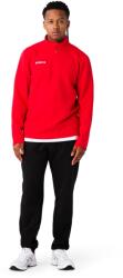CCM Hanorac pentru bărbați Team Locker Room 1/4 Zip Red XL