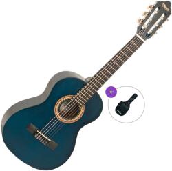 Valencia VC202 Basic SET Transparent Blue Klasszikus gitár