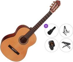 Cort AC100DX Premium SET 4/4 Open Pore Natural Klasszikus gitár