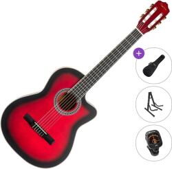 Pasadena PCC-10 Standard SET 4/4 Red Burst Klasszikus gitár