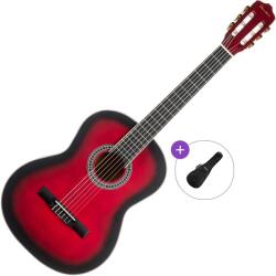Pasadena PC-10 Basic SET 4/4 Red Burst Klasszikus gitár