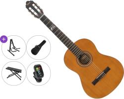 Valencia VC204L Premium SET Antique Natural Klasszikus gitár