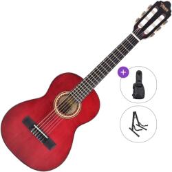 Valencia VC201 Standard SET Trans Wine Red Klasszikus gitár
