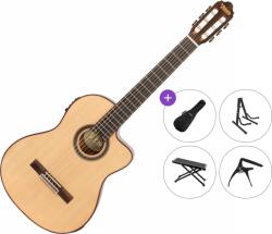 Valencia VC704CE Premium SET 4/4 Natural Elektro-klasszikus gitár