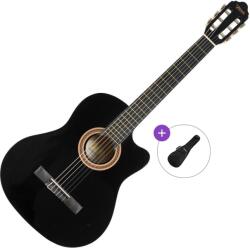 Valencia VC104C Basic SET 4/4 Black Klasszikus gitár