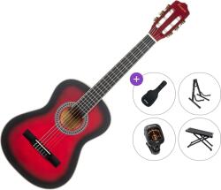 Pasadena PC-10-3/4 Premium SET Red Burst Klasszikus gitár
