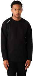 CCM Team Locker Room Crew Neck Black Férfi-melegítőfelső XL