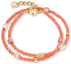 Coeur de Lion Joyful Colours Flex gold-orange karkötő 4460/30-0216 (4460/30-0216)