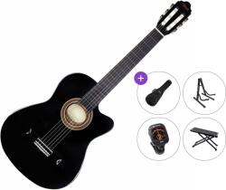 Valencia VC104TC Premium SET 4/4 Black Chitară clasică