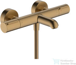 Hansgrohe Ecostat Element termosztátos kádtöltő csaptelep, szálcsiszolt bronz 13347140 (13347140)