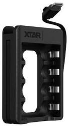 XTAR C4 1, 5V Li-Ion akkutölto USB-C kábellel - CSAK AA (XTAR000477)