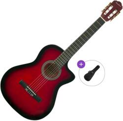 Pasadena SC041C Basic SET 4/4 Red Burst Chitară clasică