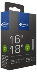 Schwalbe Tömlő 16x1-3/8 (28/37-340/355) schwalbe av4 - 40mm dobozos