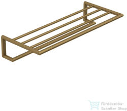 Kludi VELA R 62 cm-es törölközőtartó polc, szálcsiszolt bronz 58989N1 (58989N1)