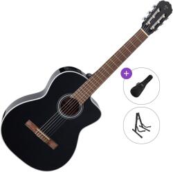 Takamine GC2CE Standard SET 4/4 Black Chitară clasică cu preamplificare