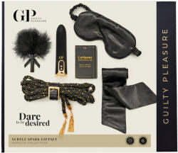 Guilty Pleasure Indulge - Set cadou BDSM pentru începători (negru) (8720365106682) Vibrator