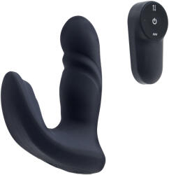 DreamToys Dreamtoys Pulz - vibrator anal cu mișcare de împingere, cu telecomandă (albastru) (8720365105685) Vibrator