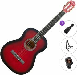Pasadena SC041 Standard SET 4/4 Red Burst Chitară clasică