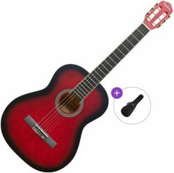 Pasadena SC041 Basic SET 4/4 Red Burst Chitară clasică