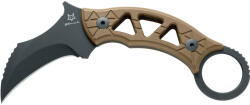 Fox Knives Cuțit Karambit Tribal K Fox Knives® (Culoare: Bronz, Variantă: Lamă neagră - înveliș PVD)