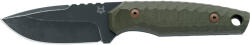 FKMD® Cuțit KS Folgore FKMD® (Culoare: Verde OD, Variantă: Lamă neagră - Stone Wash)