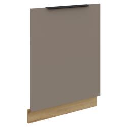 TEMPO KONDELA Uşă pentru maşina de spălat vase, sandgrau/stejar artisan, FRISBO ZM 713x596