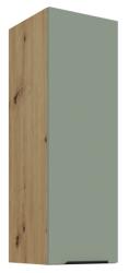 TEMPO KONDELA Dulăpior superior, aquamarine/stejar artisan, ARSANY 30 G-90 1F